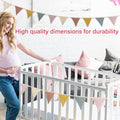 2PCS Triangle Bunting Flag Garland Hanging Flag Banner for Wedding Parties - SuperSaverAU - view 5