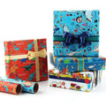 Premium Cartoon Gift Wrapping Paper – Rainbow Sunflower 20 Sheets