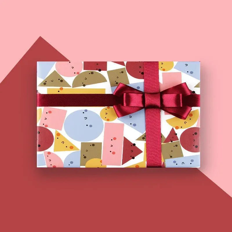 Premium Cartoon Gift Wrapping Paper – Rainbow Sunflower 20 Sheets