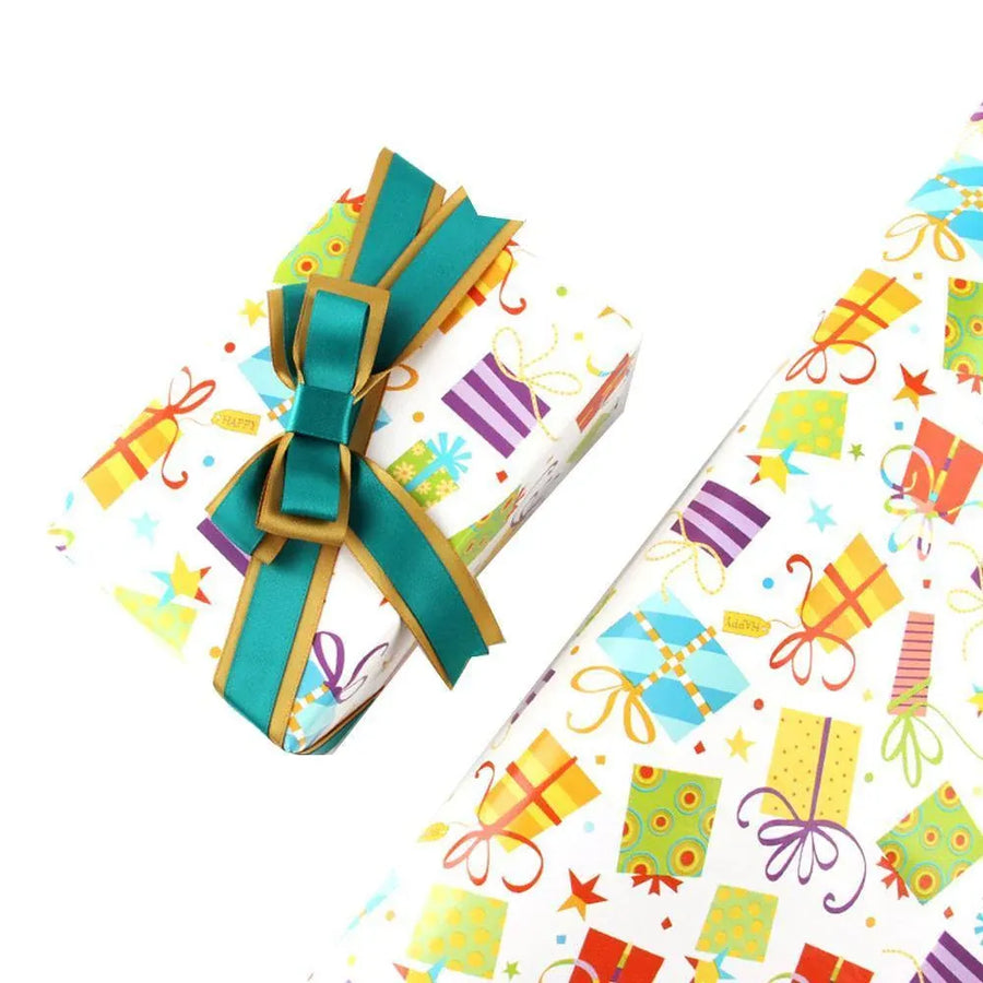 Premium Cartoon Gift Wrapping Paper – Birthday Gift 20 Sheets