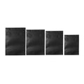 Premium Black Aluminium Foil Mylar Bags – 10 x 15cm, 100 Pack