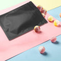 Premium Black Aluminium Foil Mylar Bags – 10 x 15cm, 100 Pack
