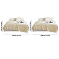 Plush Blanket Leisure Blanket Autumn Winter Warm Nap Throw Soft Cozy - White-150x200cm - SuperSaverAU - view 2