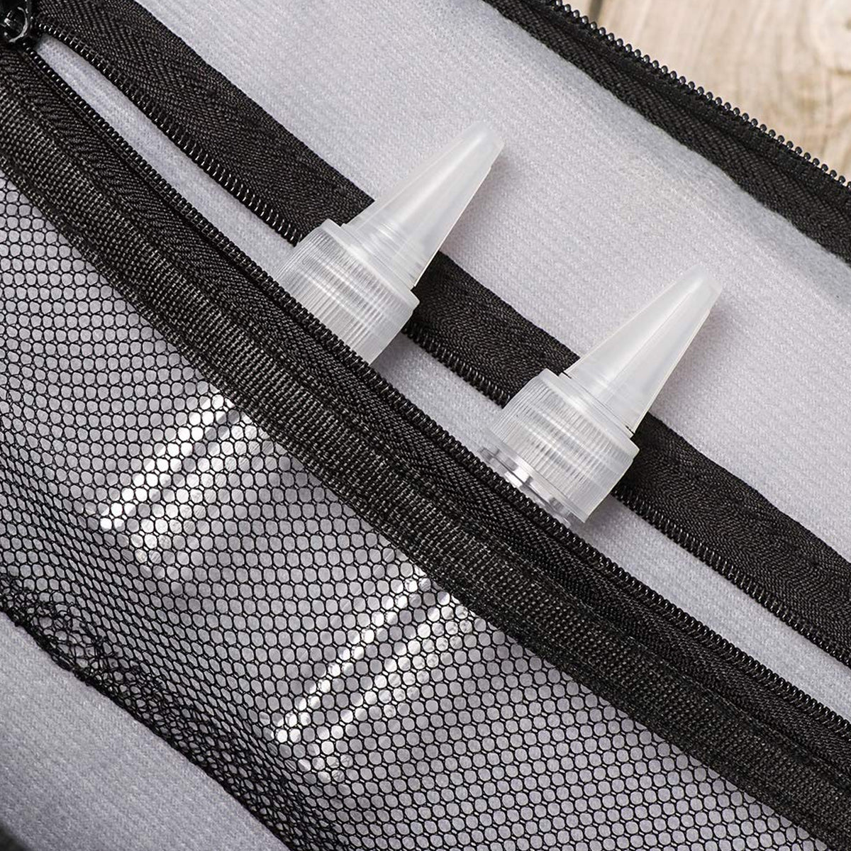 Transparent Needle Tip Plastic Bottles - 100pcs Squeeze Dispensing 100ml