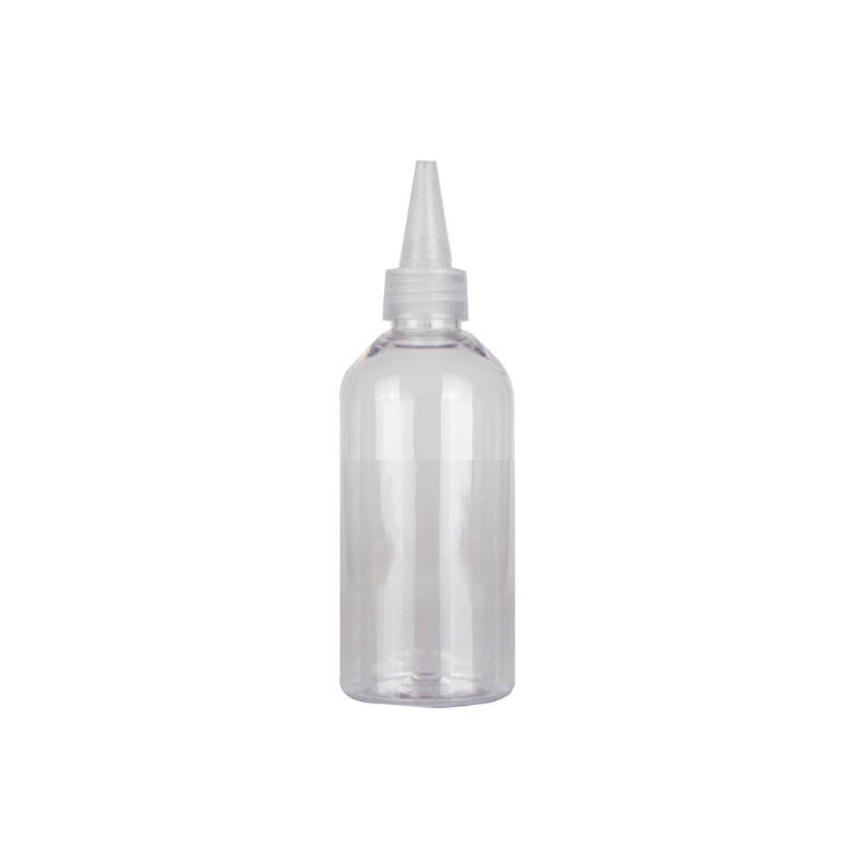 Transparent Needle Tip Plastic Bottles - 100pcs Squeeze Dispensing 100ml