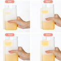 Premium Twin Chamber Chemical Bottle with Tamper Evident Cap - 500ml, 10 Pack