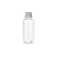 20pcs Brown Transparent Cosmetic Bottles with Aluminum Lids - 100ml - SuperSaverAU - view 6