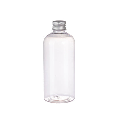 20pcs Brown Transparent 100ml Cosmetic Bottles with Aluminum Lids