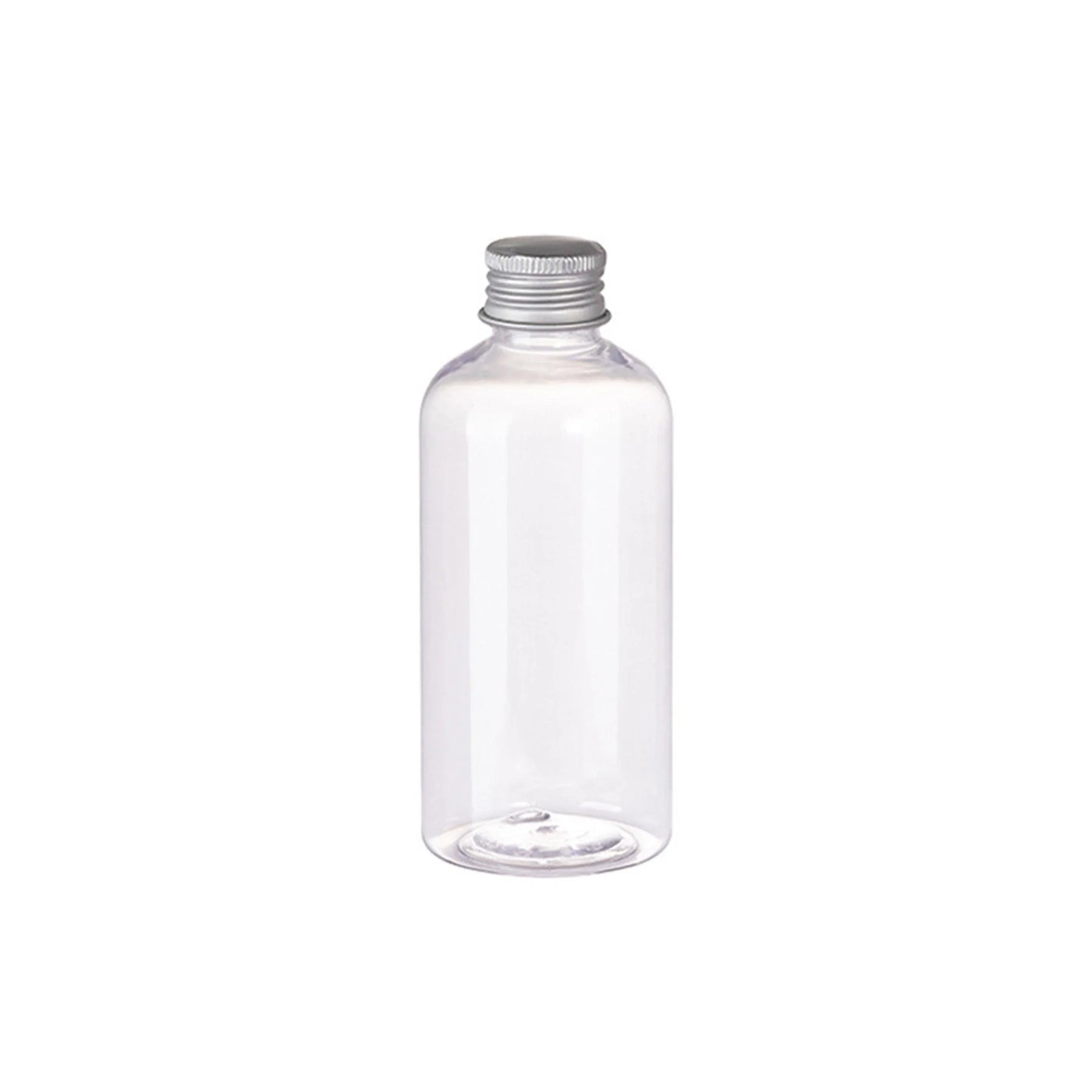 Premium 20pcs Clear 200ml PET Cosmetic Bottles with Aluminium Screw Lids