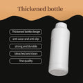 50pcs White Plastic Chemical Bottles 200ml with Screw Cap for Lab Storage - SuperSaverAU - view 4