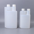 Premium Twin Chamber Chemical Bottle with Tamper Evident Cap - 250ml, 8 Pack