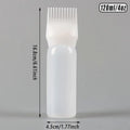 Premium 10pcs 170ml Hair Dye Applicator Bottles with Comb Nozzle and Measurements