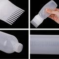 Premium 10pcs 170ml Hair Dye Applicator Bottles with Comb Nozzle and Measurements