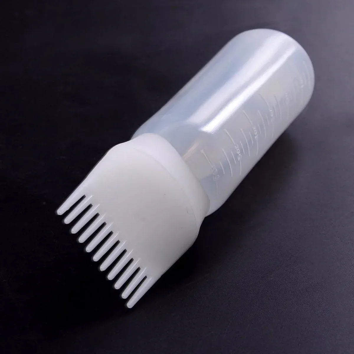 Premium 10pcs 170ml Hair Dye Applicator Bottles with Comb Nozzle and Measurements