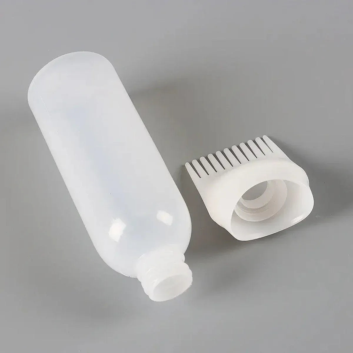Premium 10pcs 170ml Hair Dye Applicator Bottles with Comb Nozzle and Measurements