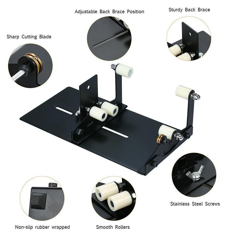 Premium Adjustable Glass Bottle Cutter Tool for Round & Square Bottles