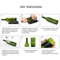 Premium Adjustable Glass Bottle Cutter Tool for Round & Square Bottles