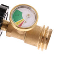Premium POL Propane Gas Pressure Gauge with QCC1 Adapter