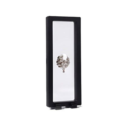 10pcs PE Film Jewelry Display & Storage Box - Transparent White Packaging Container