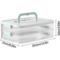 Premium Multi-Layer Dumpling Storage Box – with Locking Lid