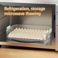 Premium Multi-Layer Dumpling Storage Box – with Locking Lid