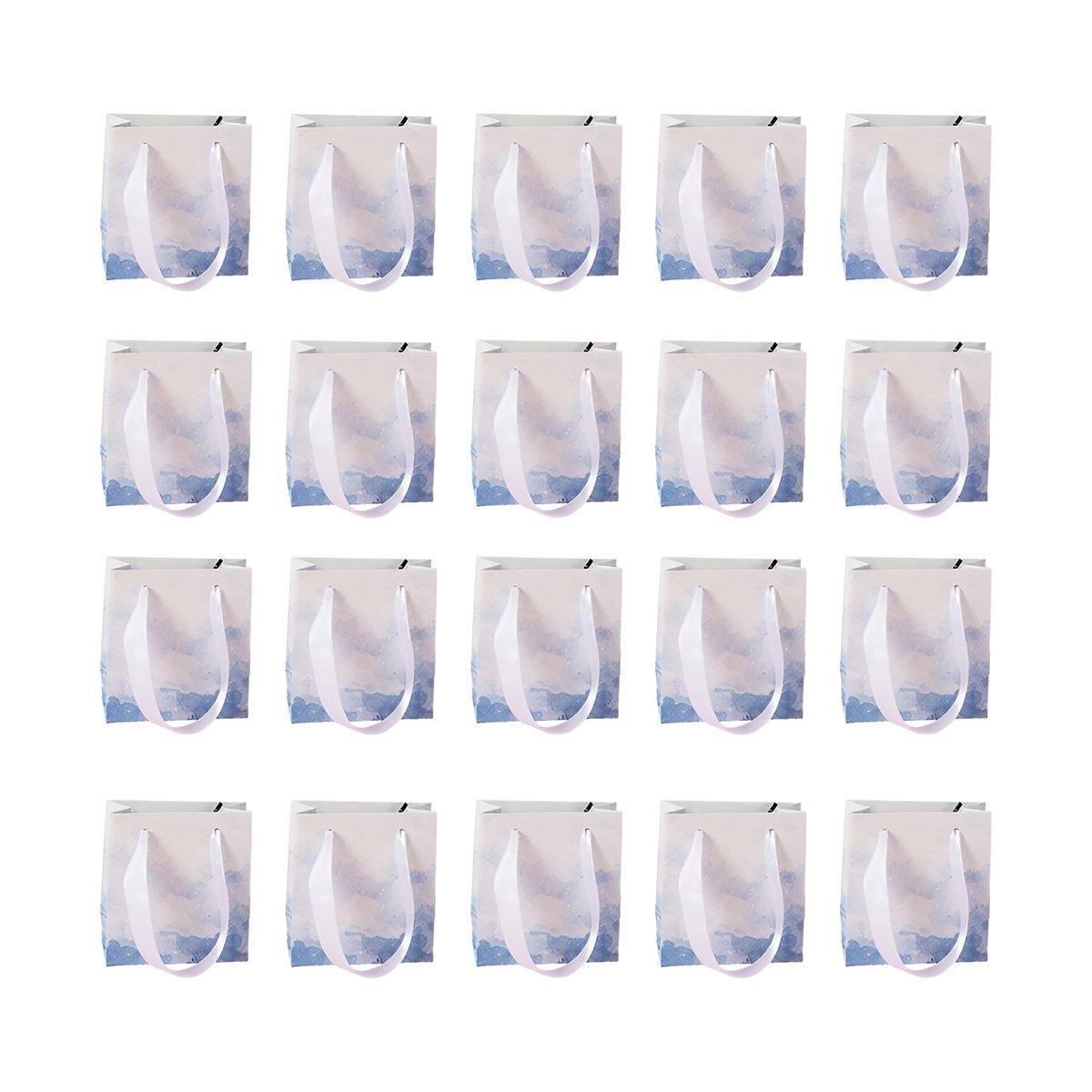 Jewelry Box Organizer 20PCS for Earrings & Rings with Cloud Design - Blue/White - SuperSaverAU - view 11
