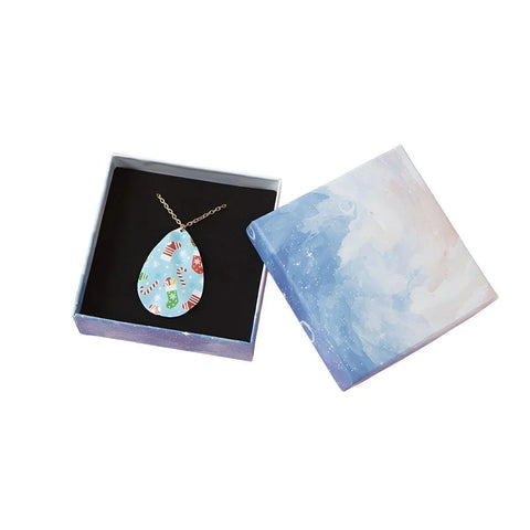 Premium 20 Pack Cloud Jewellery Display Boxes 9x9x3cm