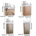 Transparent 2300ml Grain Storage Box with Airtight Seal - Kitchen Essentials - SuperSaverAU - view 3