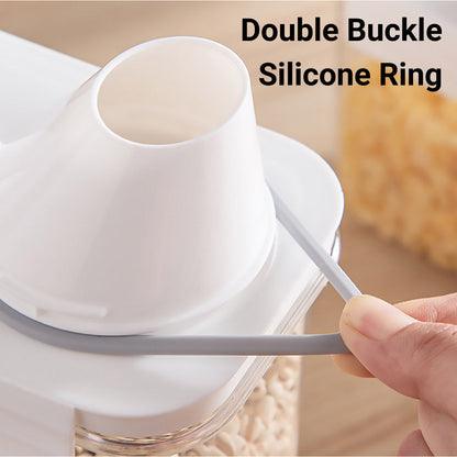 Sealed Grain Storage Box - 2900ml Transparent Container