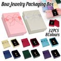 Premium 32 Piece Blue Jewellery Storage Boxes Necklace Ring Gift Packaging