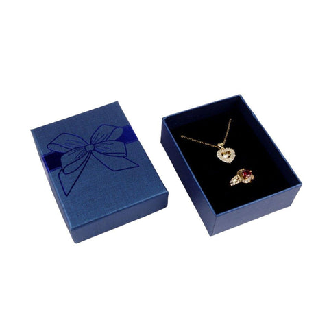 Premium 32 Piece Blue Jewellery Storage Boxes Necklace Ring Gift Packaging