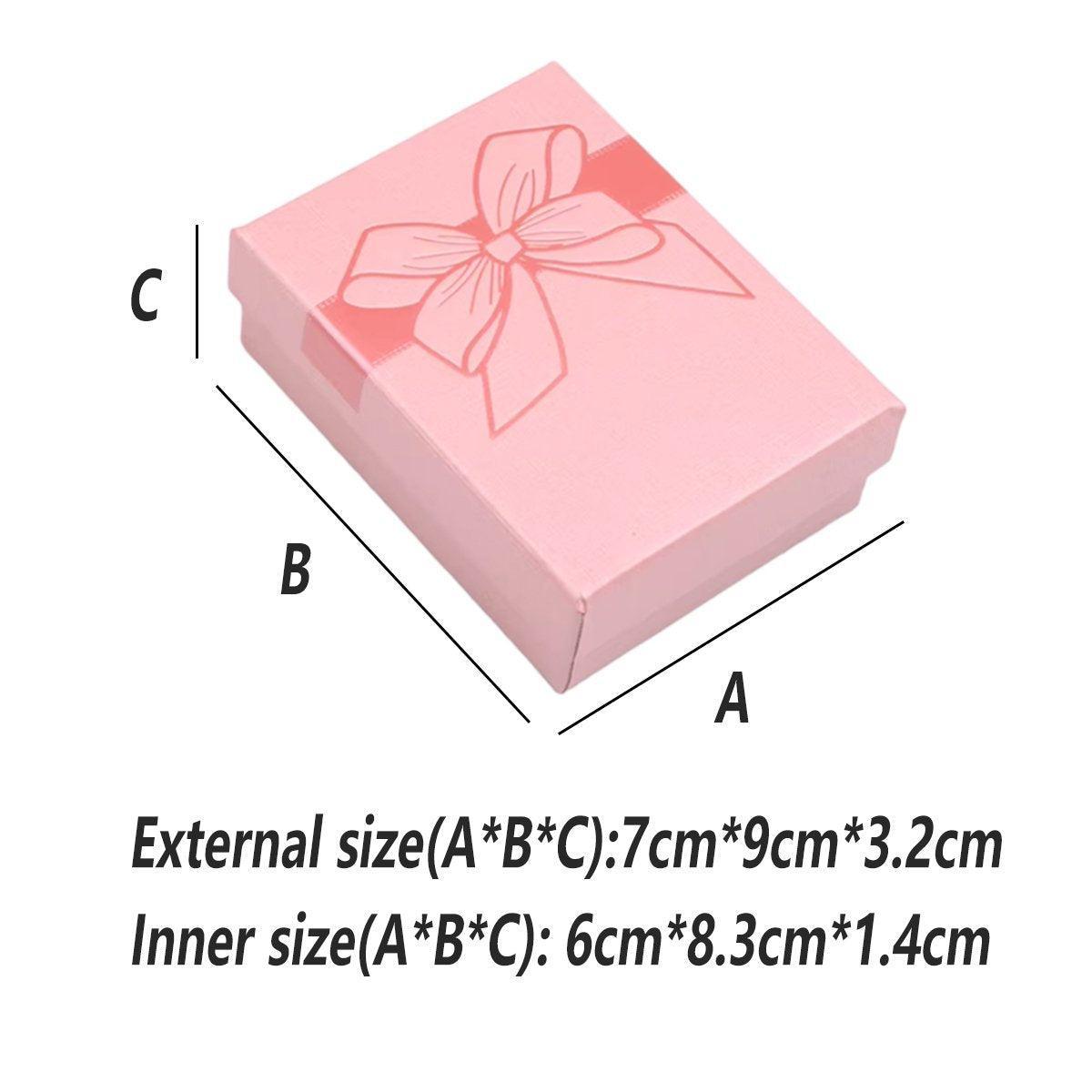 Premium 32pc Jewelry Organizer & Gift Packaging Boxes with Bow - Grey