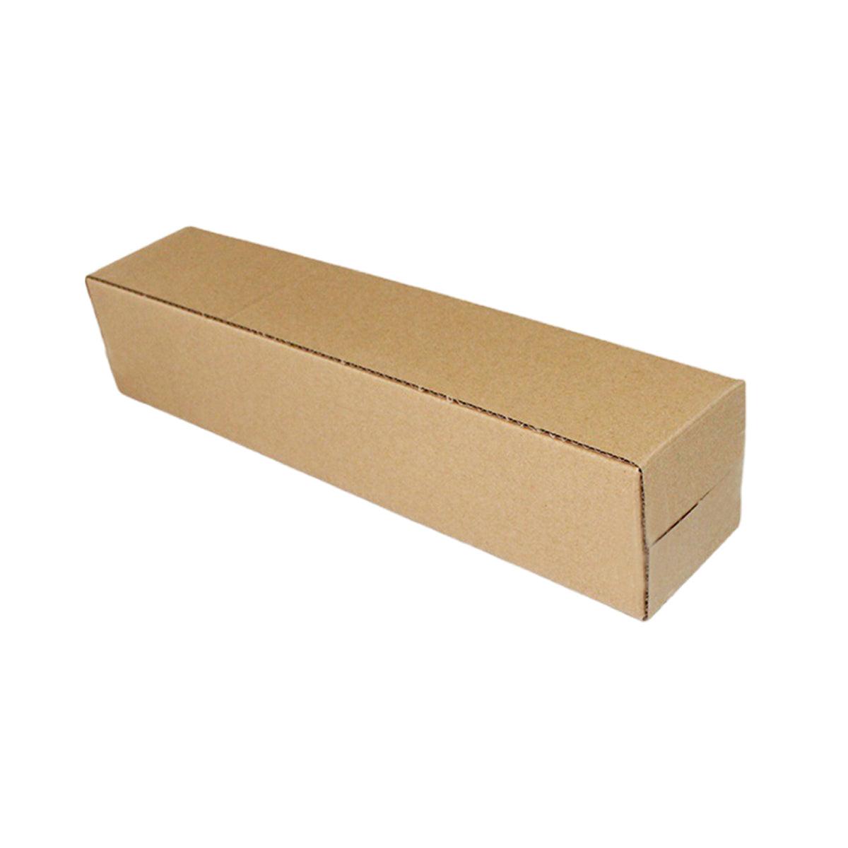 50PCS Durable Kraft Cardboard Shipping Boxes - 6.5cm x 6.5cm x 28cm