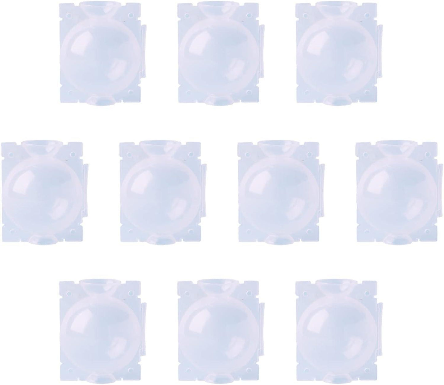 50pcs Plant High-pressure Grafting Box Rooting Device - Clear, Multiple Sizes