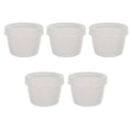 Premium Plastic Storage Containers with Drain Layers – 5 Pack