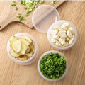 Premium Plastic Storage Containers with Drain Layers – 5 Pack