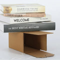 Premium 10 Pack Kraft Corrugated Gift Boxes 8x8x12cm Button String Closure