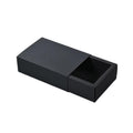 Premium 25 Pack Black Kraft Drawer Jewellery Gift Boxes 25x8x4cm