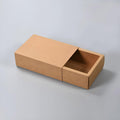 Premium Kraft Paper Drawer Box - Gift Storage Organizer - 18x11x4cm - SuperSaverAU - view 3