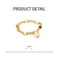 Chunky Chain Bracelet by Premium - Elegant Fashion Jewelry for Women - SuperSaverAU - view 3