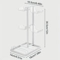 Metal Desktop Stand for Headphones and Game Controllers - White - SuperSaverAU - view 3