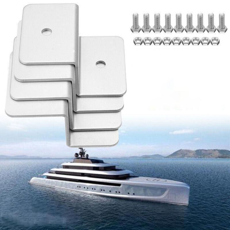 Premium Solar Panel Z-Bracket Mounting Kit – Aluminium 4 Pack