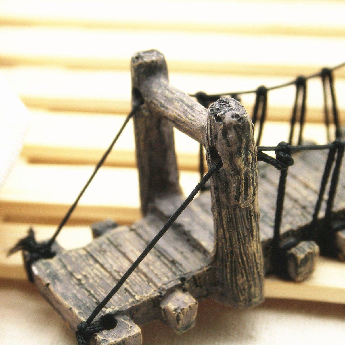 Resin Bridge Aquarium Decoration - Climbing Platform for Shrimp & Tortoise - Large - SuperSaverAU - view 5