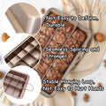 Non-Stick Square Baking Pan 31cm x 19.5cm with Removable Dividers, Golden - SuperSaverAU - view 5