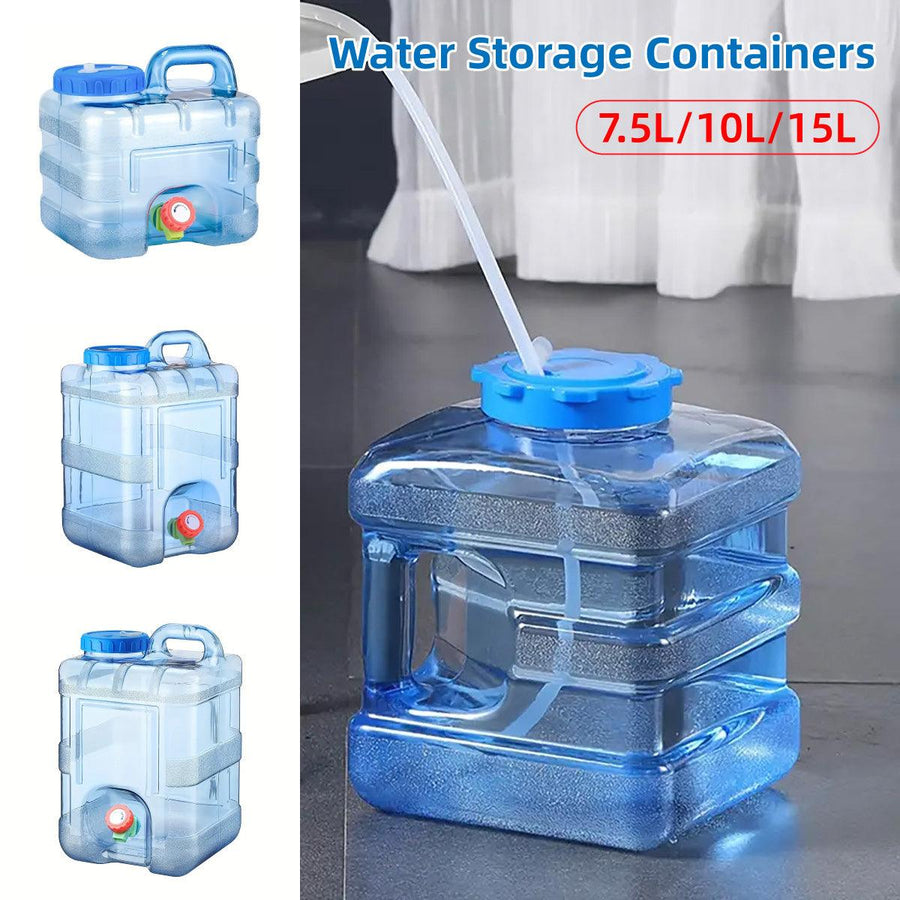 Premium 10L Outdoor Water Storage Bucket Portable Car Water Tank