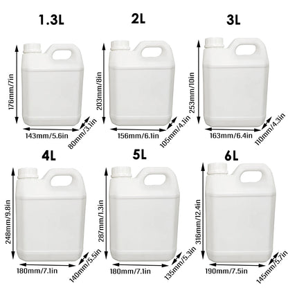 Plastic Square Bucket Storage Container 2L - Durable, Leak-Proof, Space Efficient