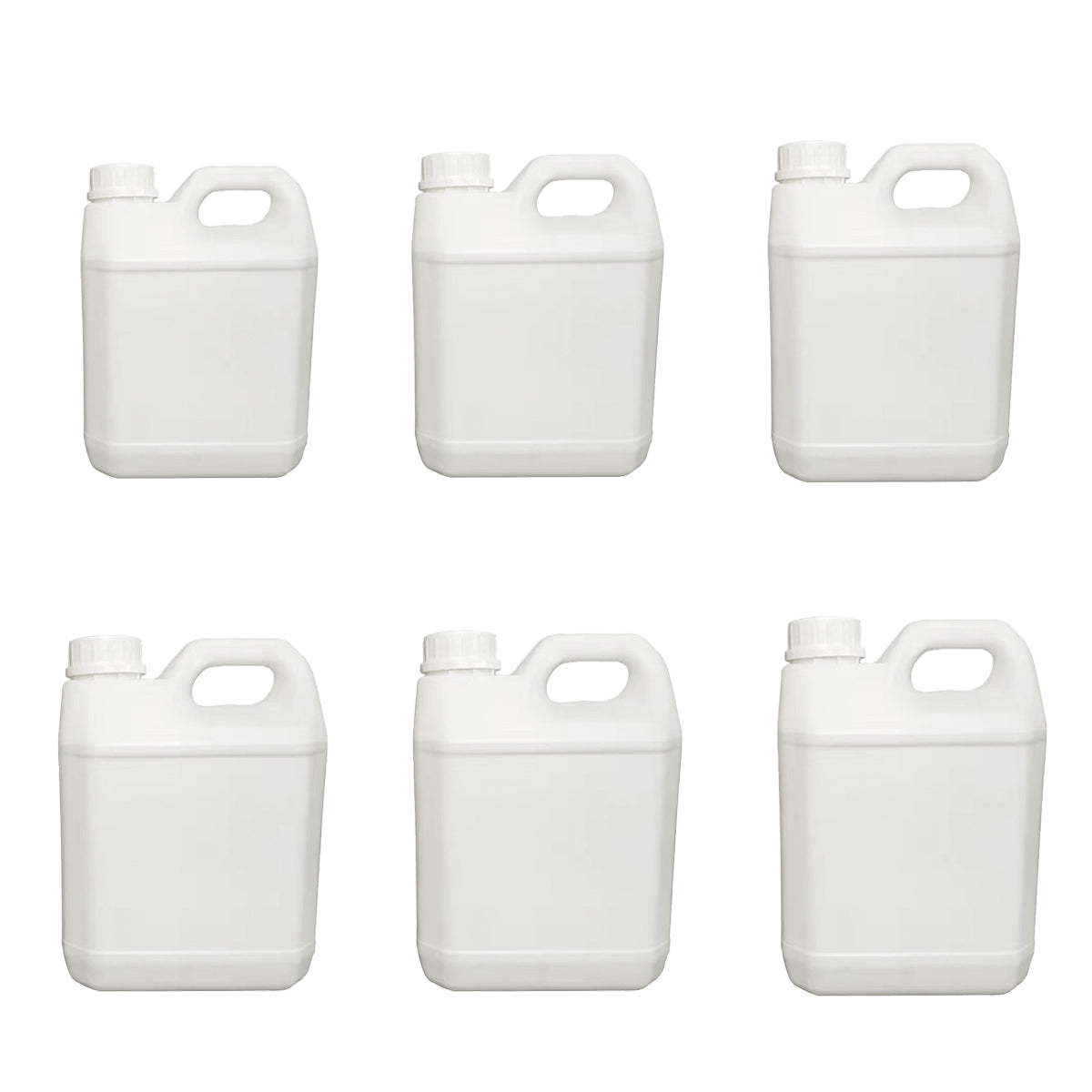 Plastic Square Bucket Storage Container - 4L, Durable, Leak-Proof, 10 Pack