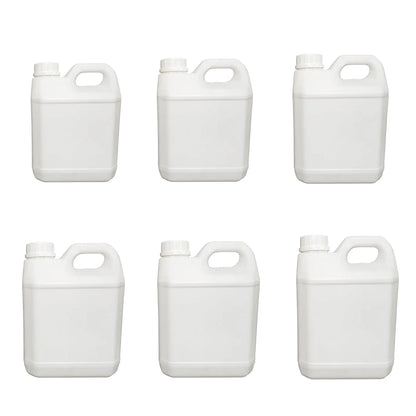 Plastic Square Bucket Storage Container - 4L, Durable, Leak-Proof, 10 Pack