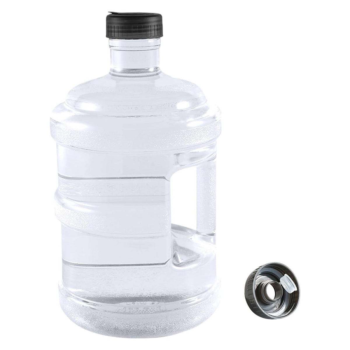 Portable Water Tank/Jug, Food-Grade PC, Transparent Body - 7.5L