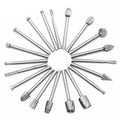 Premium 20 Piece Carbide Burr Set for Dremel Rotary Tools